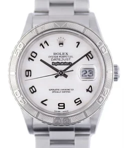 Nice Fake Rolex Datejust Turn-o-graph 16264 Automatic Movement 36mm Steel Case Watch