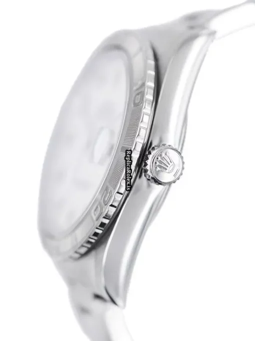 Nice Fake Rolex Datejust Turn-o-graph 16264 Automatic Movement 36mm Steel Case Watch - Image 3