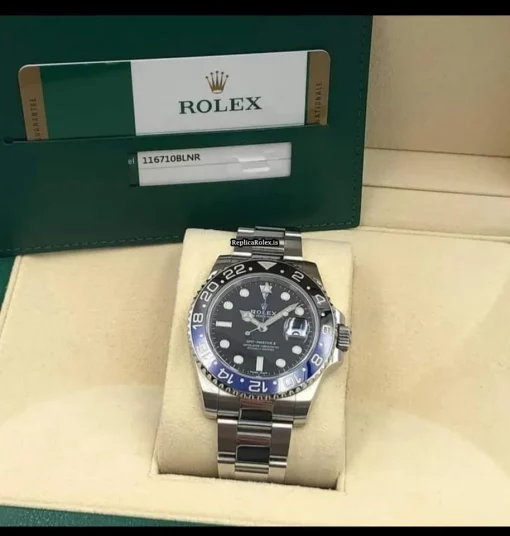 Defect Copy Rolex Gmt-master II 116710blnr Caliber 3186 Automatic Movement 40mm Steel Case Mens/unisex Watch - Image 5