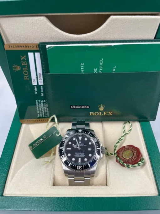 Remarkable Replica Rolex Sea-dweller 4000 116600 Caliber 3135 Automatic Movement 40mm Steel Case Mens/unisex Watch