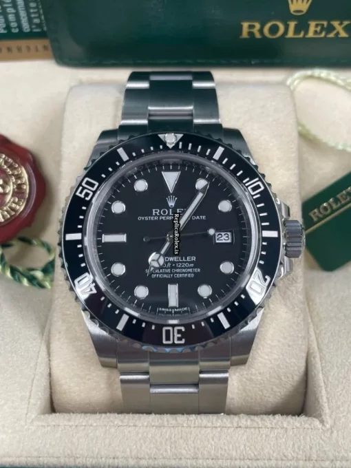 Remarkable Replica Rolex Sea-dweller 4000 116600 Caliber 3135 Automatic Movement 40mm Steel Case Mens/unisex Watch - Image 2
