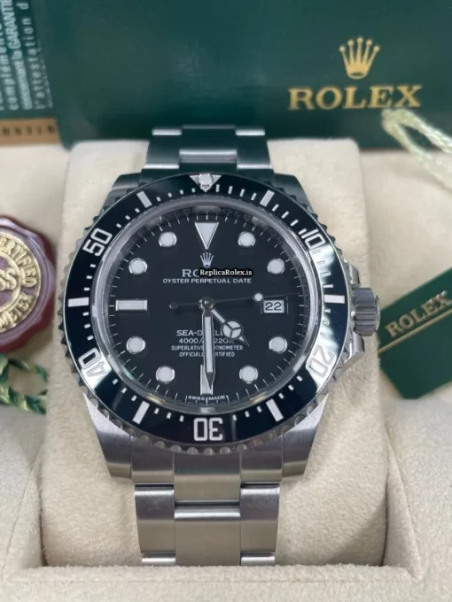 Remarkable Replica Rolex Sea-dweller 4000 116600 Caliber 3135 Automatic Movement 40mm Steel Case Mens/unisex Watch - Image 5