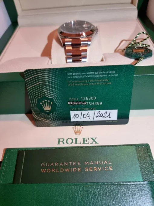 Defect Clone Rolex Datejust Caliber 3235 Automatic Movement 41x48mm Steel Case Mens/unisex Watch - Image 10