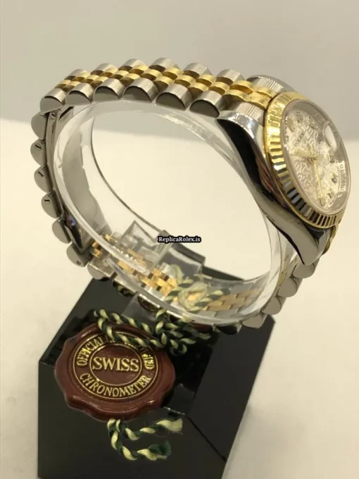 Offering Copy Rolex Lady-datejust 179173 Caliber 2235 Automatic Movement 26mm Gold/steel Case Womens Watch - Image 2