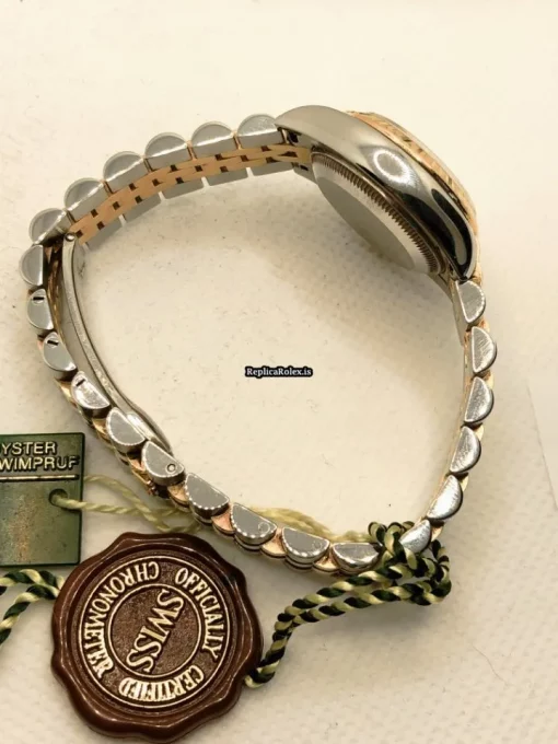 Offering Copy Rolex Lady-datejust 179173 Caliber 2235 Automatic Movement 26mm Gold/steel Case Womens Watch - Image 7