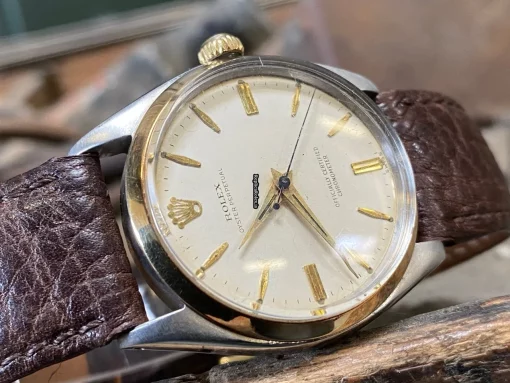 Amazing Replica Rolex Oyster Perpetual 6564 Caliber 1030 Automatic Movement 34mm Gold/steel Case Mens/unisex Watch
