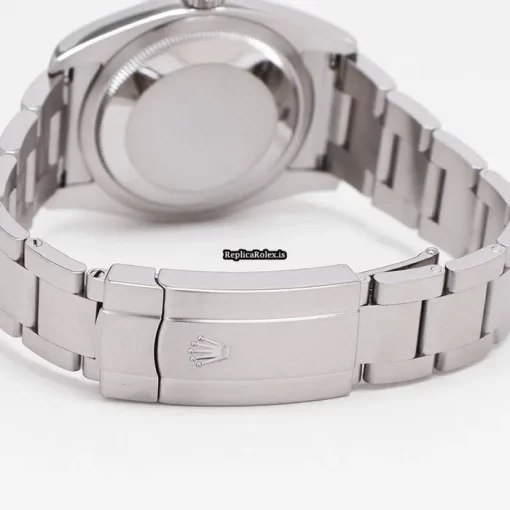 Affordable Replica Rolex Oyster Perpetual 36 116000 Caliber 3130 Automatic Movement 36mm Steel Case Watch - Image 12