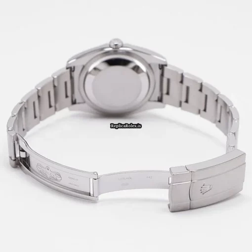 Affordable Replica Rolex Oyster Perpetual 36 116000 Caliber 3130 Automatic Movement 36mm Steel Case Watch - Image 13