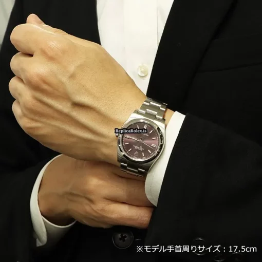 Affordable Replica Rolex Oyster Perpetual 36 116000 Caliber 3130 Automatic Movement 36mm Steel Case Watch - Image 15