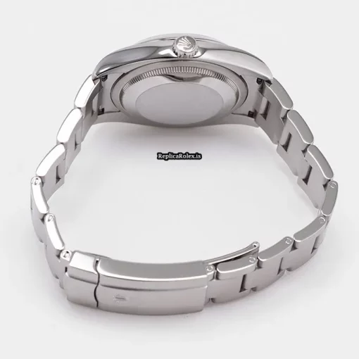 Affordable Replica Rolex Oyster Perpetual 36 116000 Caliber 3130 Automatic Movement 36mm Steel Case Watch - Image 8