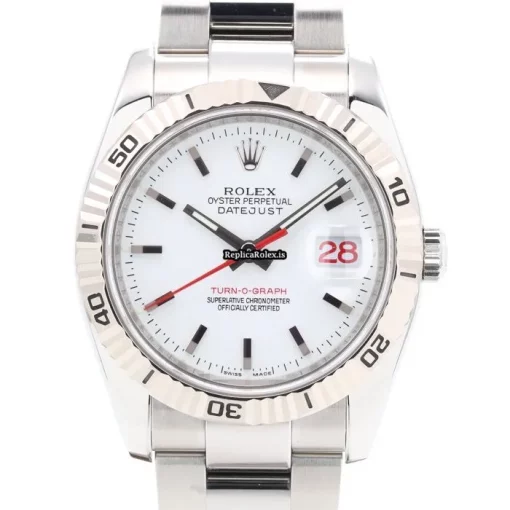 Discount Copies Rolex Datejust Turn-o-graph 116264 Automatic Movement 36mm Gold/steel Case Mens/unisex Watch - Image 2