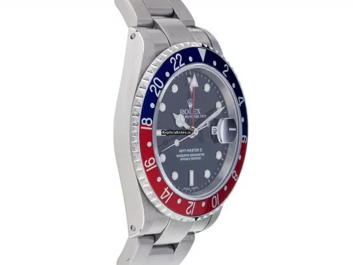 Inexpensive Copies Rolex Gmt-master II 16710 Caliber 3185 Automatic Movement 40mm Steel Case Mens/unisex Watch - Image 3