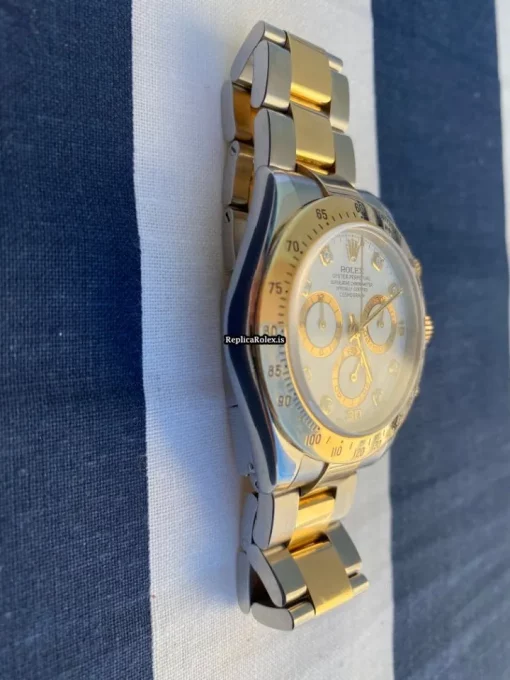 Stylish Replica Rolex Daytona 116523 Caliber 4130 Automatic Movement 40mm Gold/steel Case Mens/unisex Watch - Image 5