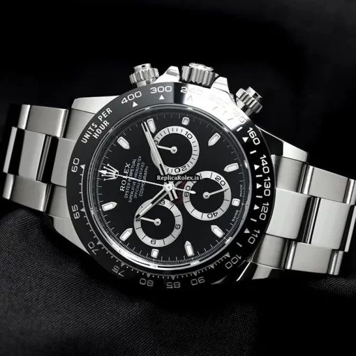 Great Replica Rolex Daytona 116500ln Caliber 4130 Automatic Movement 40mm Steel Case Watch - Image 3
