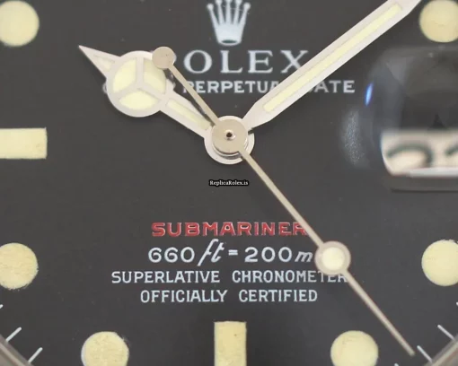 Great Fake Rolex Submariner Date 1680 Caliber 1570 Automatic Movement 40mm Steel Case Mens/unisex Watch - Image 6