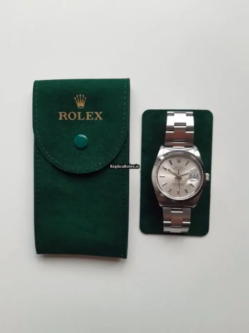 Perfect Fake Rolex Oyster Perpetual Date 15000 Caliber 3035 Automatic Movement 34mm Steel Case Mens/unisex Watch - Image 2