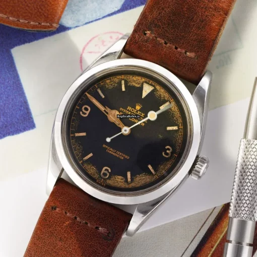 Excellent Fake Rolex Explorer 6610 Automatic Movement 36mm Steel Case Mens/unisex Watch - Image 7