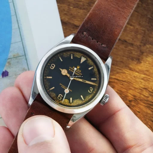 Excellent Fake Rolex Explorer 6610 Automatic Movement 36mm Steel Case Mens/unisex Watch - Image 8