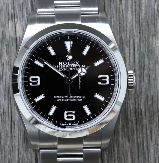 Best Fake Rolex Explorer 124270-0001 Automatic Movement 36mm Steel Case Mens/unisex Watch