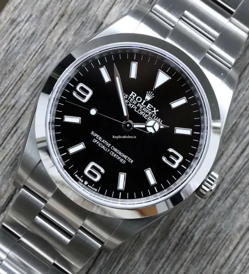 Best Fake Rolex Explorer 124270-0001 Automatic Movement 36mm Steel Case Mens/unisex Watch - Image 2