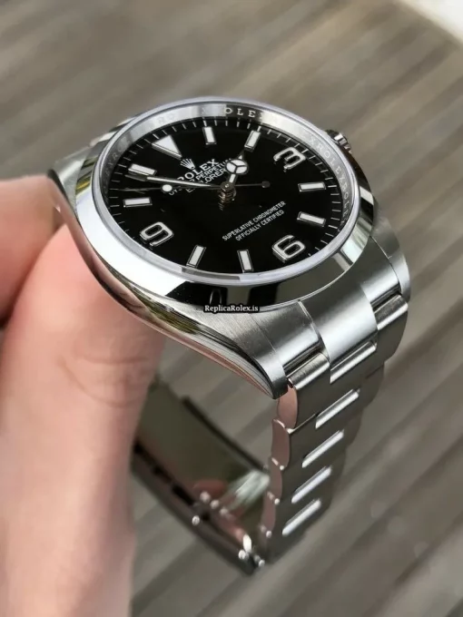 Best Fake Rolex Explorer 124270-0001 Automatic Movement 36mm Steel Case Mens/unisex Watch - Image 5