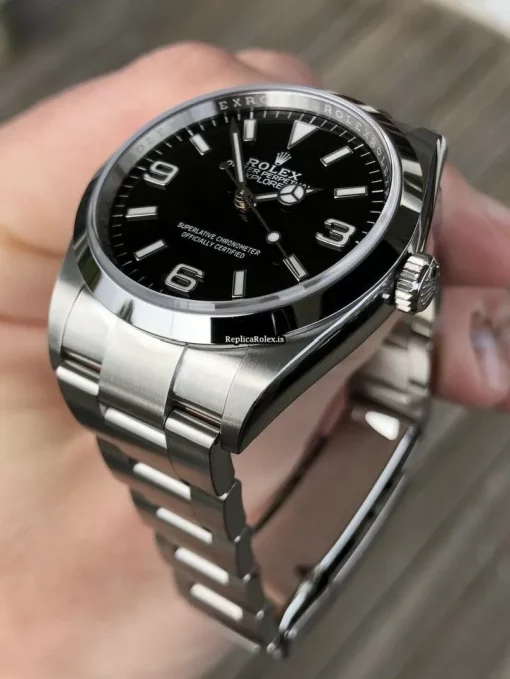Best Fake Rolex Explorer 124270-0001 Automatic Movement 36mm Steel Case Mens/unisex Watch - Image 7