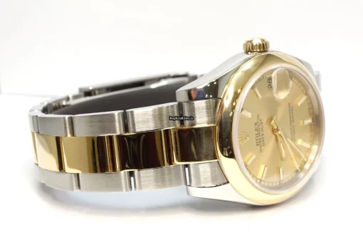 Excellent Replica Rolex Lady-datejust 178243 Caliber 2235 Automatic Movement 31mm Gold/steel Case Womens Watch - Image 3