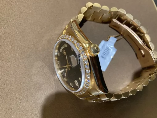 Beautiful Clone Rolex Day-date 36 18038 Caliber 3055 Automatic Movement 36mm Yellow Gold Case Mens/unisex Watch - Image 4