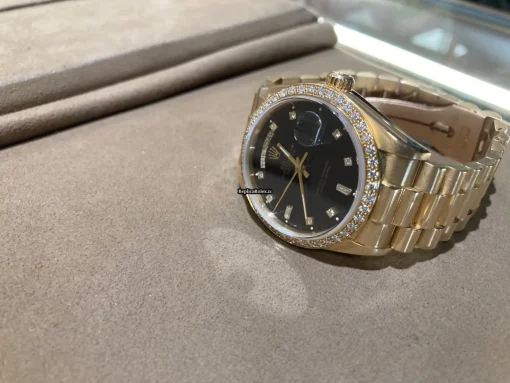 Beautiful Clone Rolex Day-date 36 18038 Caliber 3055 Automatic Movement 36mm Yellow Gold Case Mens/unisex Watch - Image 9