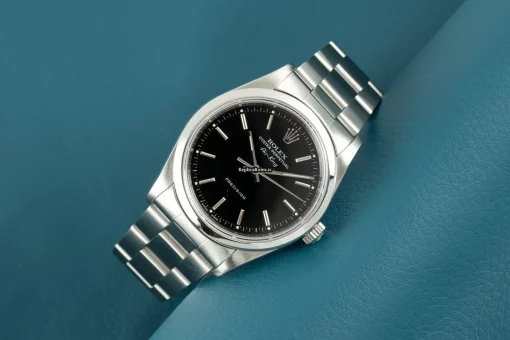 Ideal Fake Rolex Air King Precision 14000 Caliber 3000 Automatic Movement 34mm Steel Case Mens/unisex Watch - Image 2