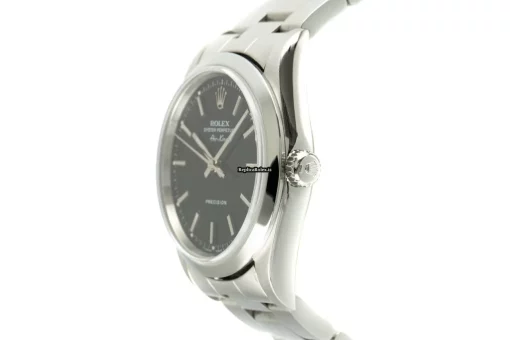 Ideal Fake Rolex Air King Precision 14000 Caliber 3000 Automatic Movement 34mm Steel Case Mens/unisex Watch - Image 5