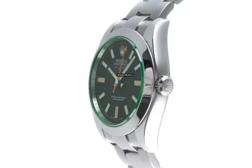 High Quality Fake Rolex Milgauss 116400gv Caliber 3131 Automatic Movement 40mm Steel Case Mens/unisex Watch - Image 5