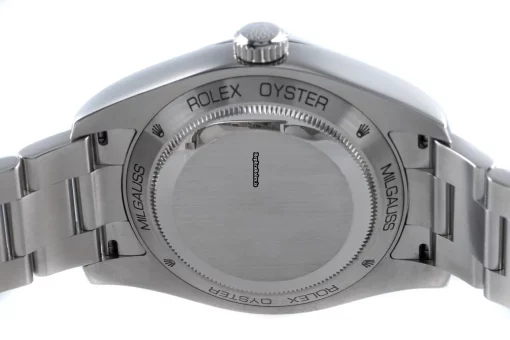 High Quality Fake Rolex Milgauss 116400gv Caliber 3131 Automatic Movement 40mm Steel Case Mens/unisex Watch - Image 9
