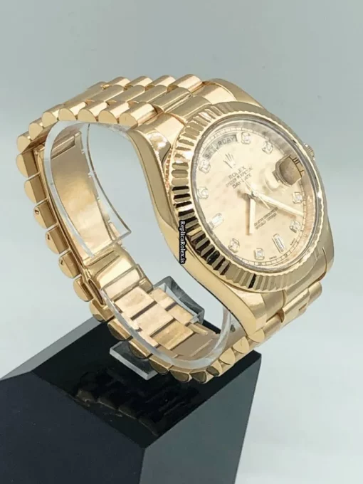 Beautiful Copy Rolex Day-date II 218238 Caliber 3156 Automatic Movement 41mm Yellow Gold Case Mens/unisex Watch - Image 2