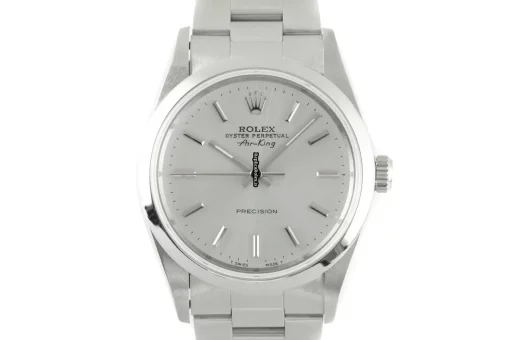 Incredible Replica Rolex Air King Precision 14000 Caliber 3000 Automatic Movement 34mm Steel Case Mens/unisex Watch - Image 7
