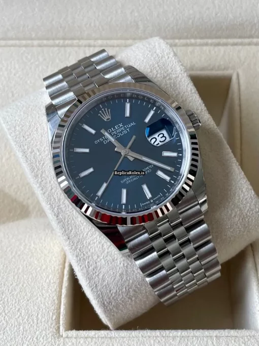 Attractive Replica Rolex Datejust 126234-0017 Automatic Movement 36mm White Gold Case Mens/unisex Watch - Image 2