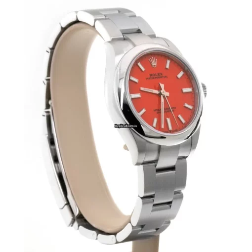 Mind-boggling Fake Rolex Oyster Perpetual 31 277200 Caliber 2232 Automatic Movement 31mm Steel Case Womens Watch - Image 4