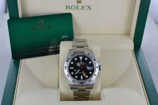 Wonderful Replica Rolex Explorer II 216570 Caliber 3187 Automatic Movement 42mm Steel Case Mens/unisex Watch - Image 5