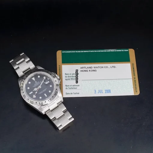 Affordable Fake Rolex Explorer II 16570 Caliber 3185 Automatic Movement 40mm Steel Case Mens/unisex Watch - Image 11