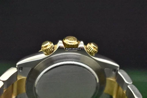 Affordable Fake Rolex Daytona 116523 Caliber 4130 Automatic Movement 40mm Gold/steel Case Mens/unisex Watch - Image 12