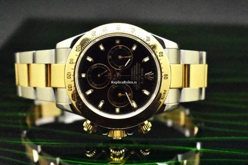 Affordable Fake Rolex Daytona 116523 Caliber 4130 Automatic Movement 40mm Gold/steel Case Mens/unisex Watch - Image 13