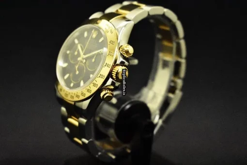 Affordable Fake Rolex Daytona 116523 Caliber 4130 Automatic Movement 40mm Gold/steel Case Mens/unisex Watch - Image 3