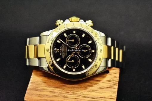 Affordable Fake Rolex Daytona 116523 Caliber 4130 Automatic Movement 40mm Gold/steel Case Mens/unisex Watch - Image 6