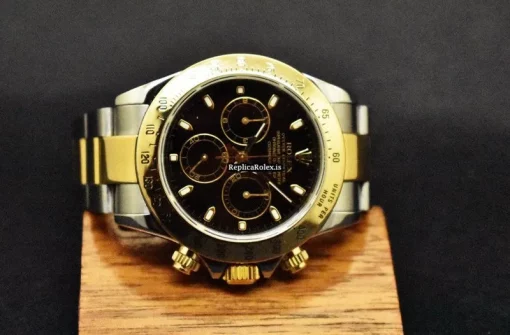 Affordable Fake Rolex Daytona 116523 Caliber 4130 Automatic Movement 40mm Gold/steel Case Mens/unisex Watch - Image 7