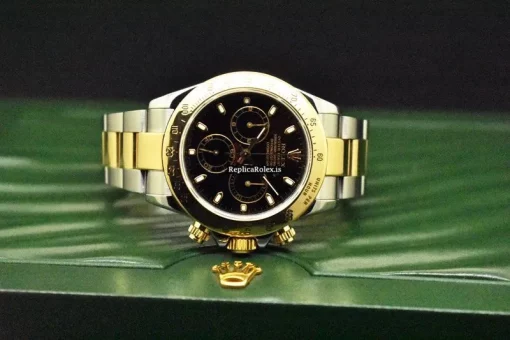 Affordable Fake Rolex Daytona 116523 Caliber 4130 Automatic Movement 40mm Gold/steel Case Mens/unisex Watch - Image 8
