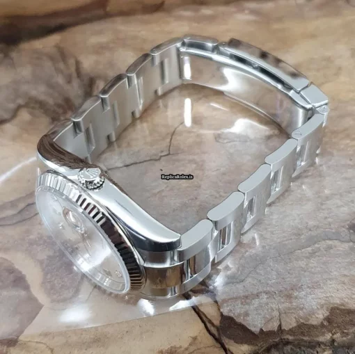 Unique Replica Rolex Oyster Perpetual Date 115234 Automatic Movement 34mm Watch - Image 2