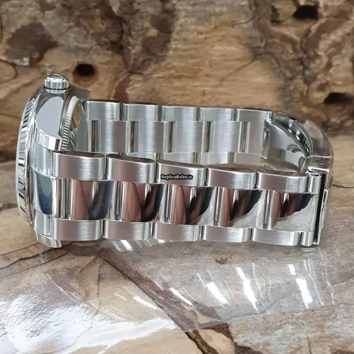 Unique Replica Rolex Oyster Perpetual Date 115234 Automatic Movement 34mm Watch - Image 4