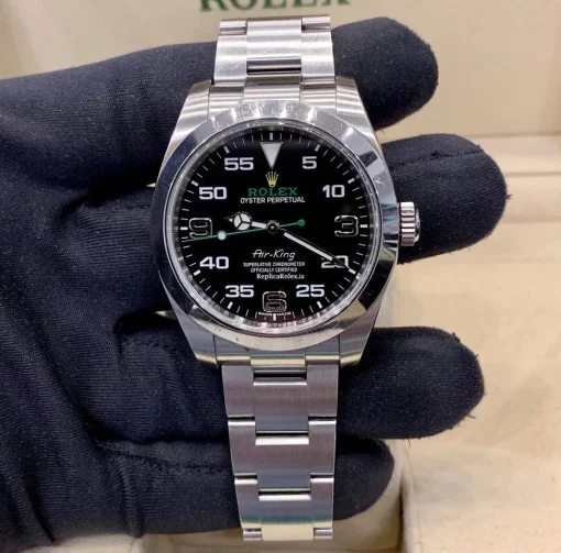 Terrific Imitation Rolex Air King 116900 Caliber 3131 Automatic Movement 40mm Steel Case Mens/unisex Watch