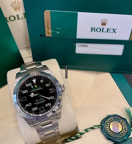 Terrific Imitation Rolex Air King 116900 Caliber 3131 Automatic Movement 40mm Steel Case Mens/unisex Watch - Image 7