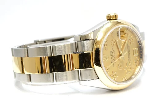 Cheap Replica Rolex Lady-datejust 178243 Caliber 2235 Automatic Movement 31mm Gold/steel Case Womens Watch - Image 2